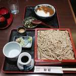 満留賀静邨 - 料理写真:せいろ 半カレー丼セット