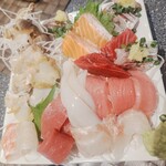 吉の - 外せない刺し盛り