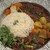 天竺伽哩 AKASHA - 料理写真:2種　あいがけカレー　Ｃ