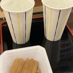 味の笛 - タカラ焼酎ハイボール×2＋極太なメンマ