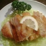 櫻花亭 - レモンソースが綺麗。