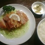 櫻花亭 - ご飯はおいしく炊けてました。