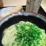 手打うどん くうかい - 釜玉うどん