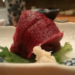 日本料理 たかむら - 馬・・僕は赤身が好き・・。