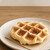 Five coffee - 料理写真:米粉ワッフルとカフェラテ♪