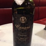 ソロ ピッツァ ナポレターナ ダ ピッコロ - 一番安い赤ワイン チェザリ 1950円税別