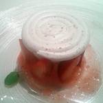 フランス料理 ル・クール - イチゴのヴァシュラン