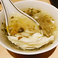中国飯店 市ヶ谷店 - 白身魚と高菜のとろみスープ