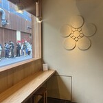 山田屋まんじゅう - 梅鉢の家紋　菅原道真と一緒