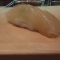 鮨 からく - ランチメニュー（昔ながらの江戸前握り）鯛・煮切り醤油