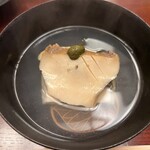 山﨑 - アワビ　胡麻豆腐