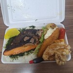 坂本商店 - 海苔シャケ弁当