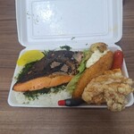 坂本商店 - 海苔シャケ弁当
