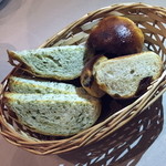 Tanterisa 笑多 - 自家製パン・写真は３人前２０１５年３月