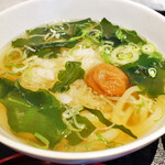 はな明かり - 梅おろしうどん