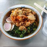 桃中軒 - 料理写真:かき揚げうどん