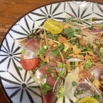種 - 石川能登 真鯵カルパッチョ