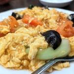 中華料理 菜香菜 - トマトと玉子炒め