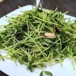 中華料理 菜香菜 - 豆苗炒め