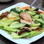 中華料理 菜香菜 - 青菜と椎茸炒め