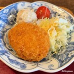 花龍 - イカメンチとポタとサラダ