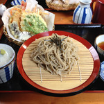 玄武洞茶屋 - 天そば