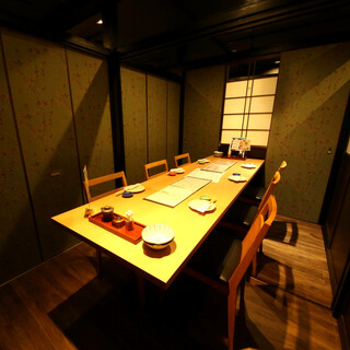 《個室席》接待やご会食にもご利用いただけます◎