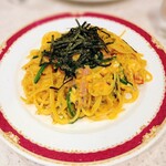 SPAGHETTI　KAKEHASHI - ベーコンと卵とほうれん草のスパゲッティ
