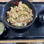 伝説のすた丼屋 - 料理写真:すた丼腹八分¥830