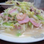 來來來 - 皿うどん 太麺　大盛り 2015.03