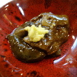 寿司栄 - 七尾の赤ナマコ、コノコ、口子