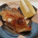 寿司栄 - 喉黒の炙り