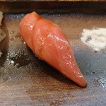 寿司栄 - 大トロ５枚重ね