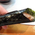 寿司栄 - 喉黒の細巻き