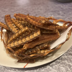 鰻 むさし乃 - うなぎの骨揚げ