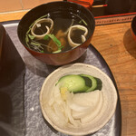 鰻 むさし乃 - 肝吸い