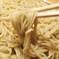 手打ちそば 大石 - お蕎麦持ち上げ☆