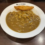 CoCo壱番屋 - 料理写真:豚しゃぶカレー+フィッシュフライ¥1,088