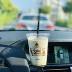 すき家 - ドリンク写真:チーズシェイクL 340円