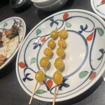 うなぎ小鐵 - ぎんなん