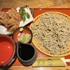 境屋 - 鶏の唐揚げせいろ 十割田舎そばに変更 そばの大盛
