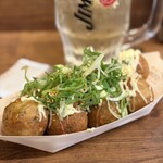 築地 銀だこ - 料理写真:ゆずねぎポン×8=税込825円