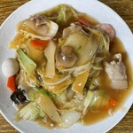 上海楼 - 五目うま煮焼きそば