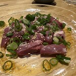 居酒屋 心絵 - 土佐鴨生ハツ刺