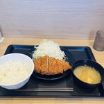 松のや - 料理写真:ロースかつ定食 2026/5/9