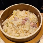 UMIKAZE KITCHEN - コンソメ仕立ての岐阜名物合体釜飯