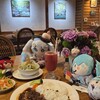 山鳩 - ハヤシライス、そばサラダとドリンクセット
