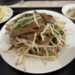 麺屋雷神 - レバニラ炒め定食('26/05/15)