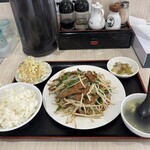 麺屋雷神 - レバニラ炒め定食('26/05/15)