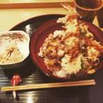 紫長 - ランチは天丼限定でした。1000円
2015.3.17